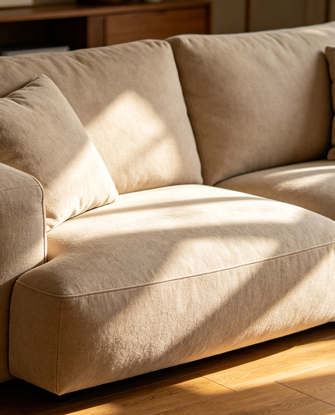 Soft Cushion Deep Seat Two Person Sofa