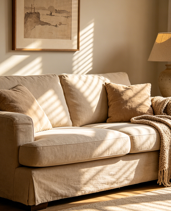 Cozy Home Lounge Two Seater Sofa Set
